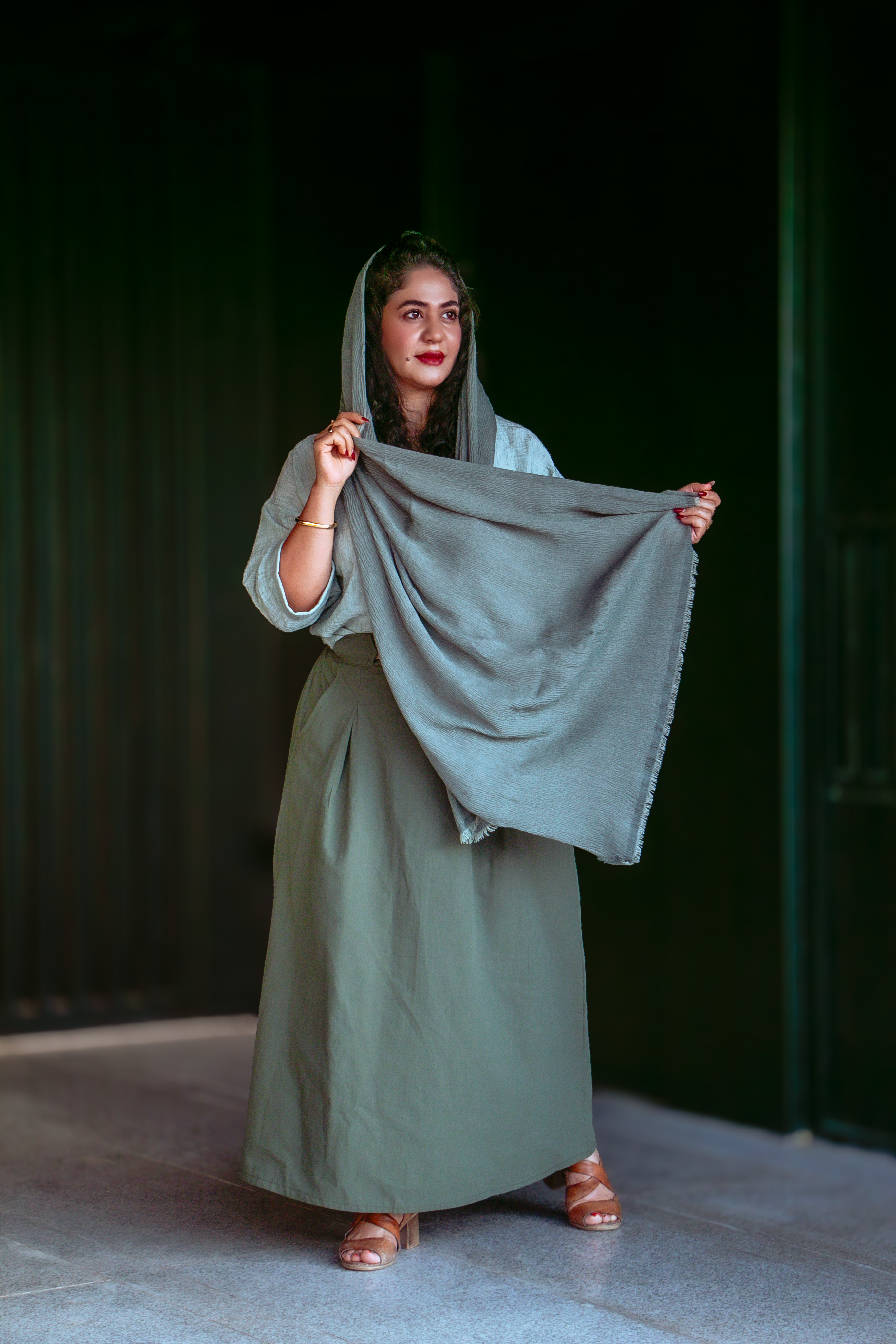 شال نخی نرمیس