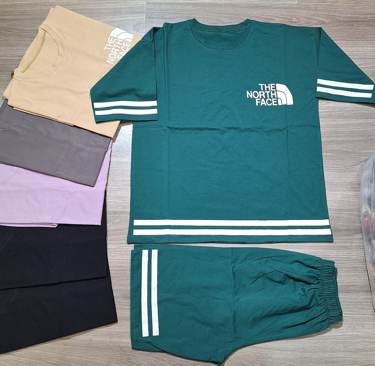 ست لانگ و شلوارک چاپی نرمیس شاپ