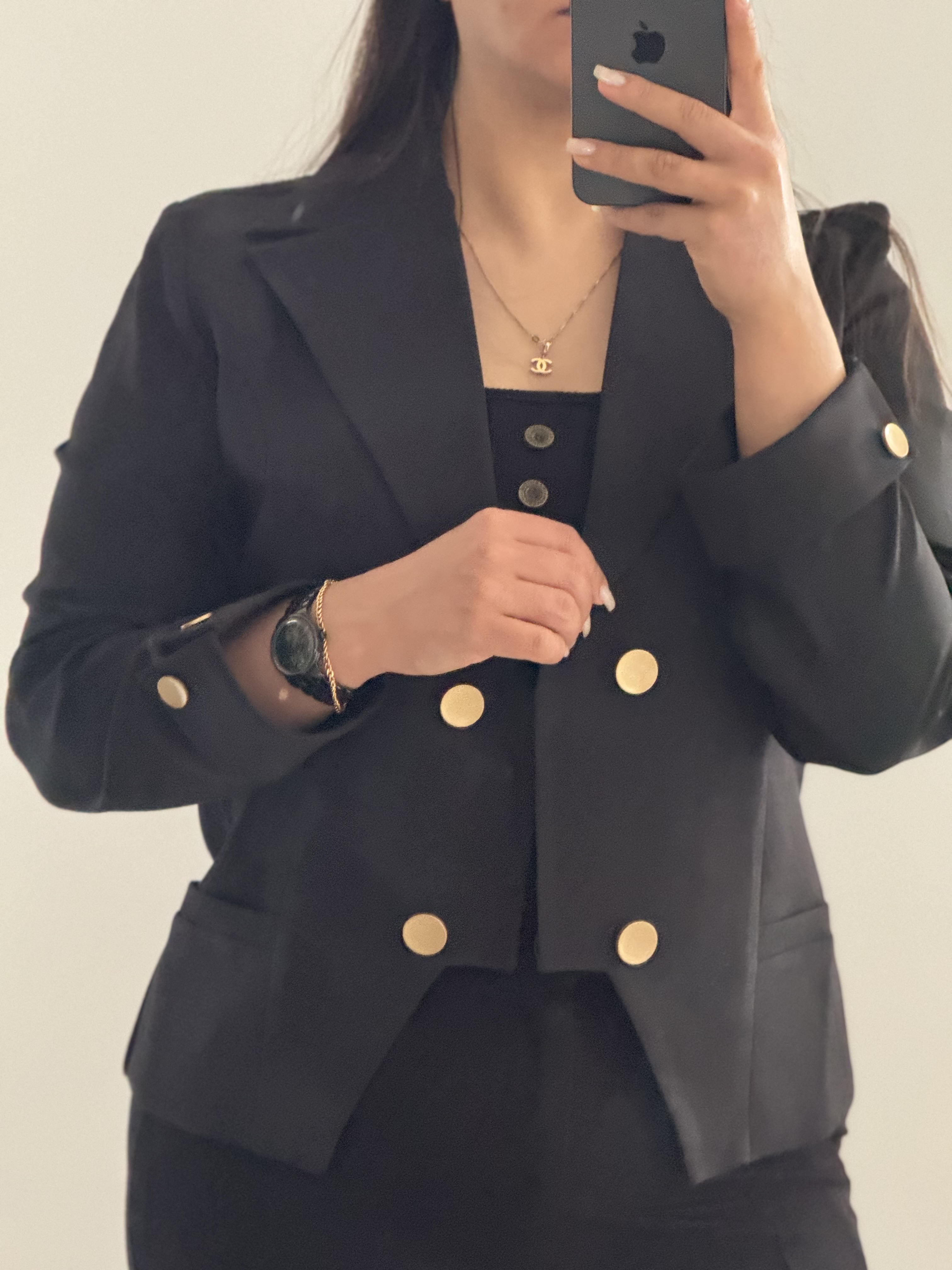 کت تک کلاسیک زنانه پارچه مازراتی گرم بالا  نرمیس شاپ