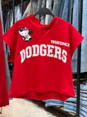 وست هلو کیتی Dodgers | تیشرت طرح دار گرافیکی زنانه و دخترانه